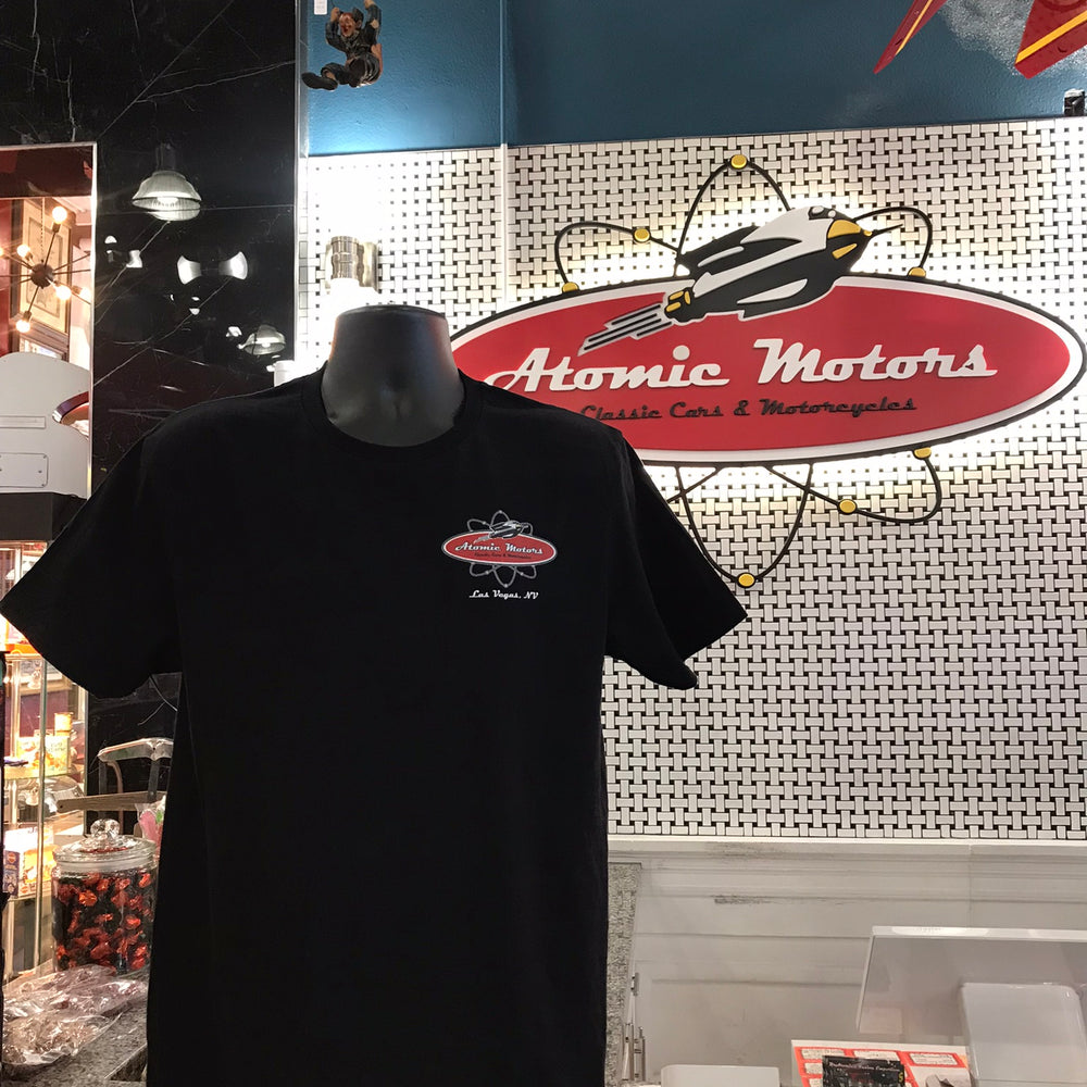 T-Shirt,Red Car Pinup,Black