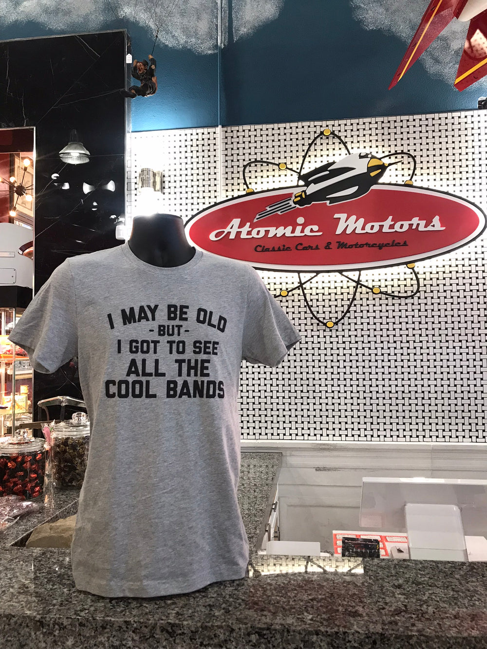 T-Shirt,I May Be Old,Heather Grey