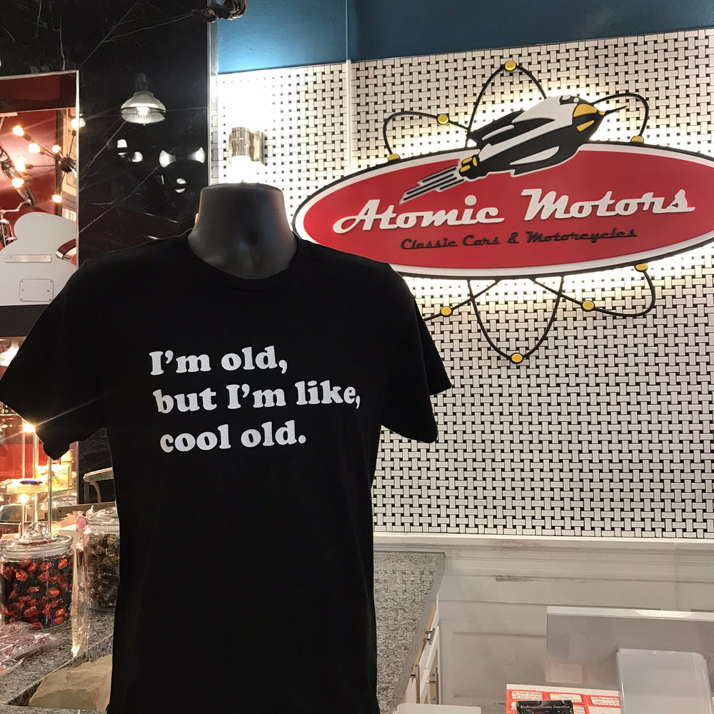 T-Shirt,I'm Old But I'm like,Black