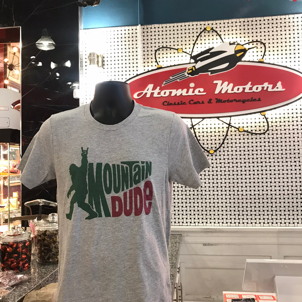 T-Shirt,Mountain Dude,Athletic Grey