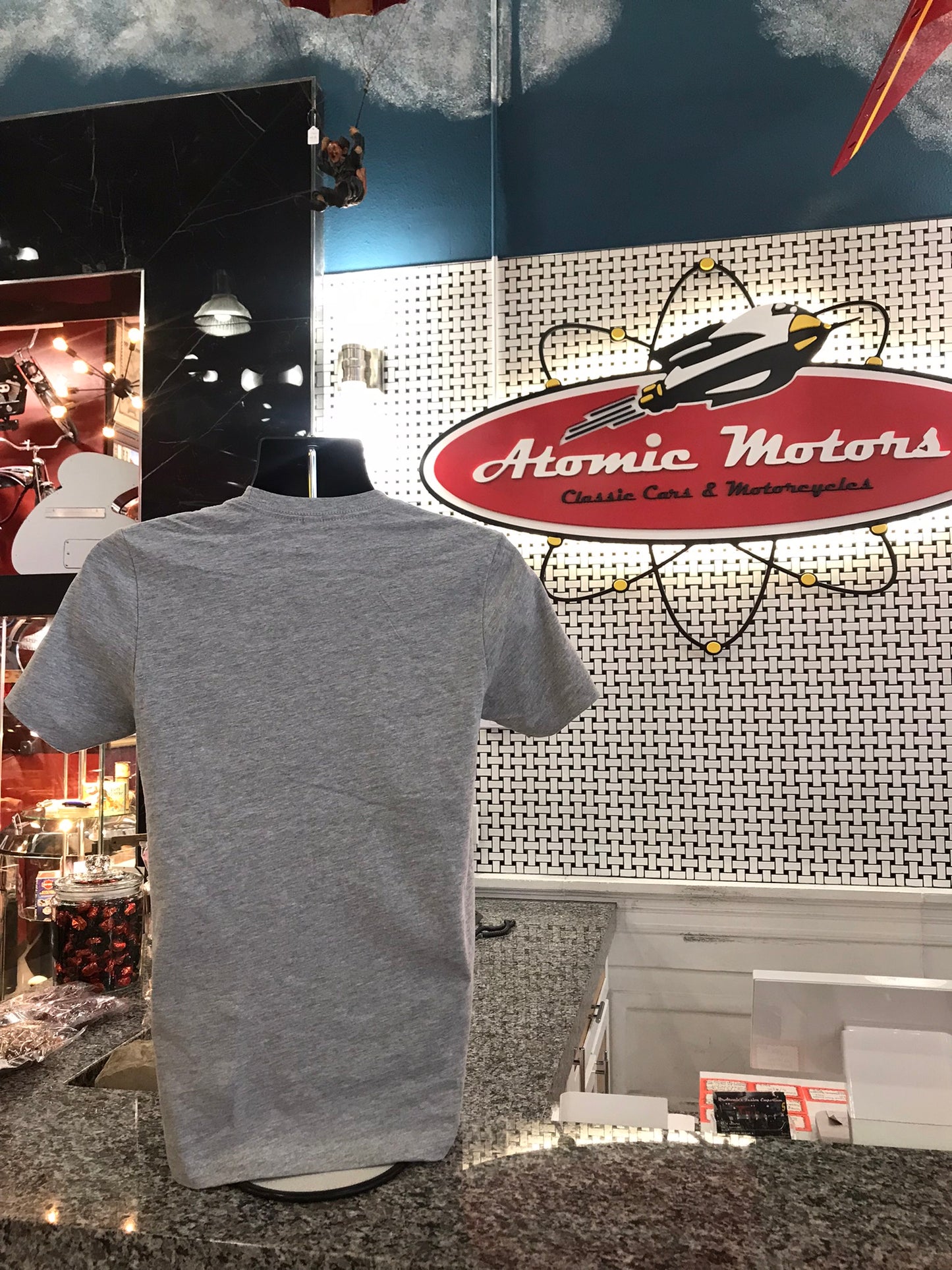 T-Shirt,Mountain Dude,Athletic Grey