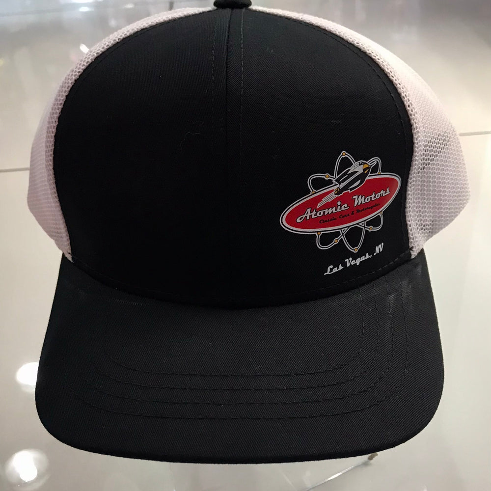 Atomic Motors Youth Adjustable Head Ware, Black & White