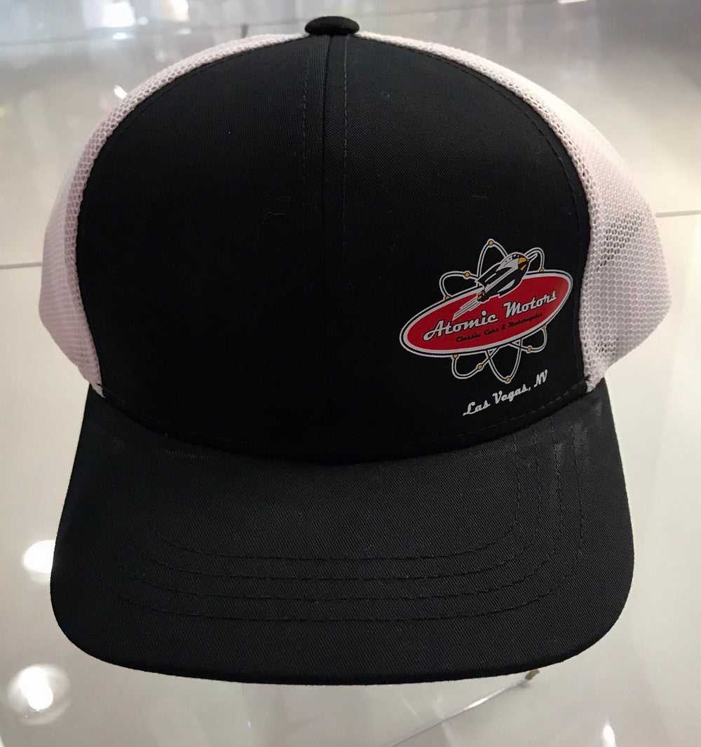 Atomic Motors Youth Adjustable Head Ware, Black & White