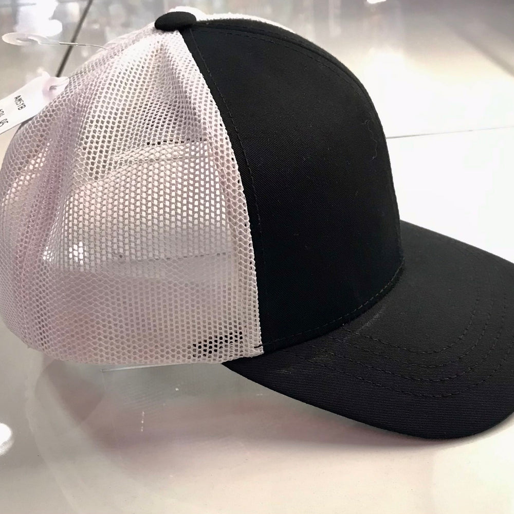 Atomic Motors Youth Adjustable Head Ware, Black & White