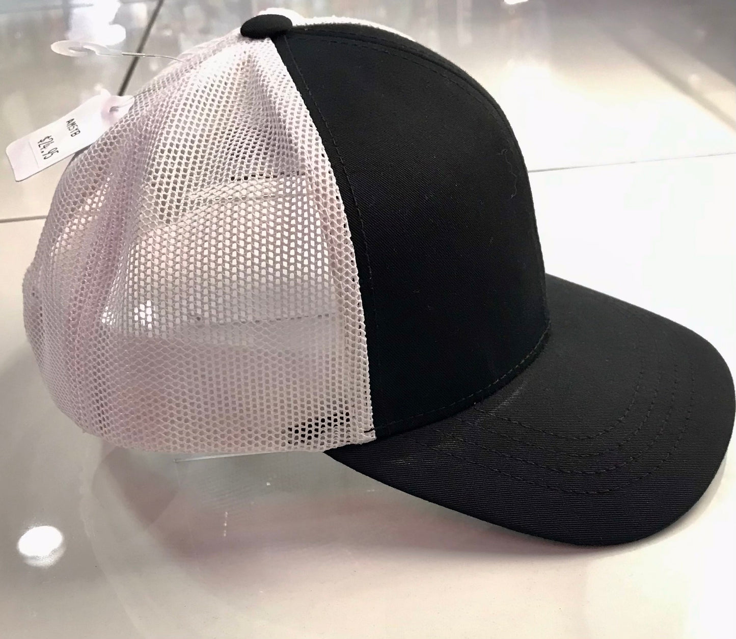 Atomic Motors Youth Adjustable Head Ware, Black & White