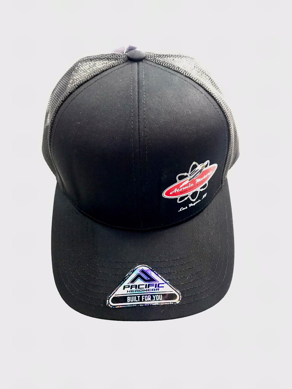 Atomic Motors Pacific Head Ware Built For You,Black & Grey