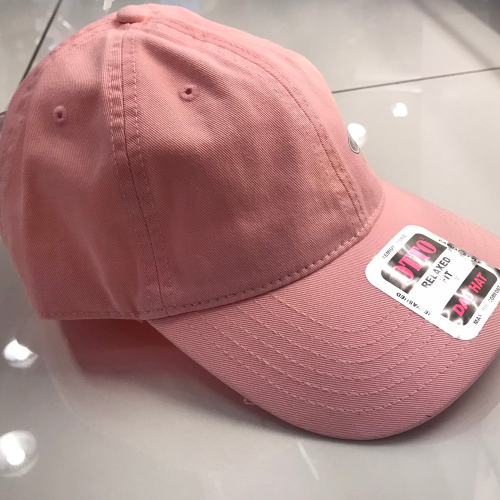 Atomic Motors OTTO Relaxed Fit Dad Hat, Pink