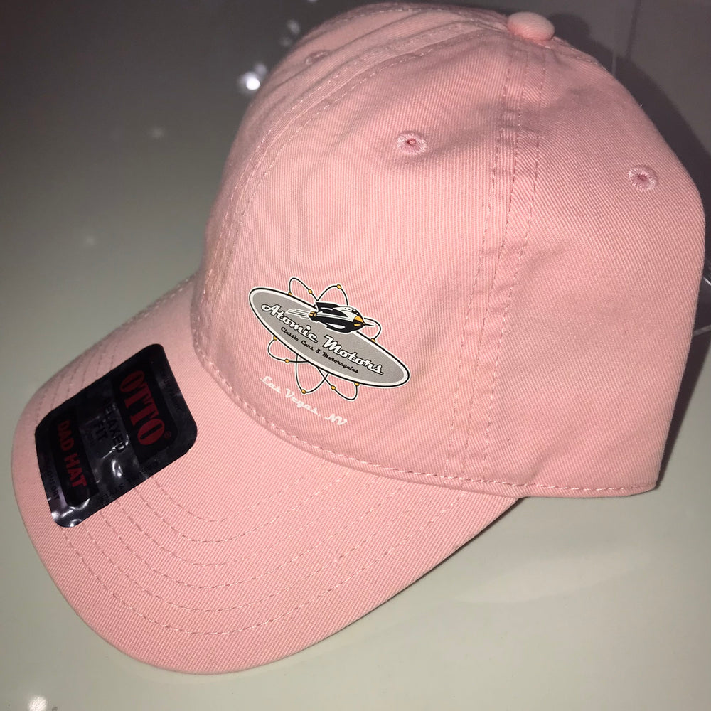 
                      
                        Atomic Motors OTTO Relaxed Fit Dad Hat, Pink
                      
                    
