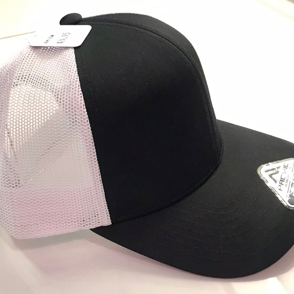 Atomic Motors,Pacific Head Wear, Black And White