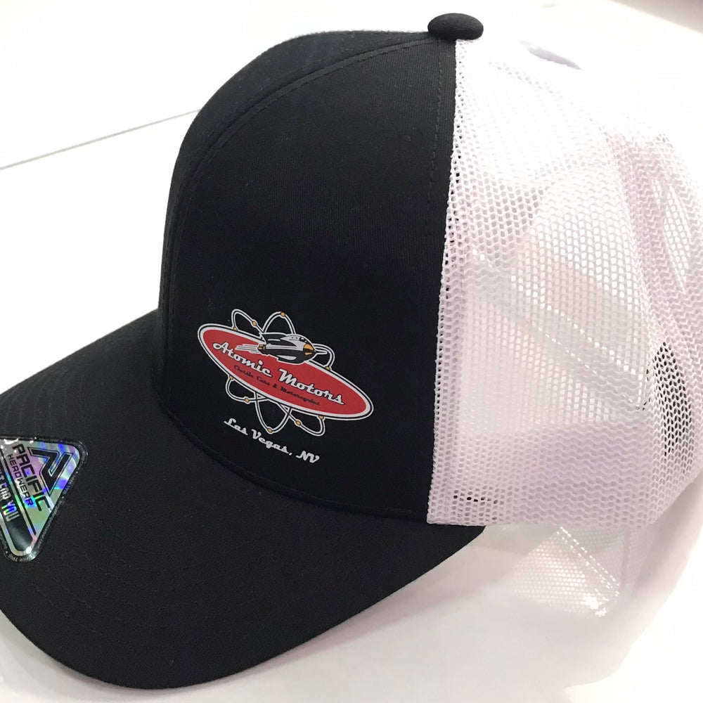 
                      
                        Atomic Motors,Pacific Head Wear, Black And White
                      
                    