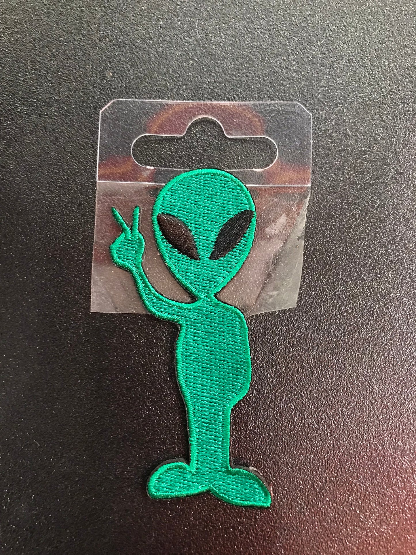 Patch,Alien Peace Sign