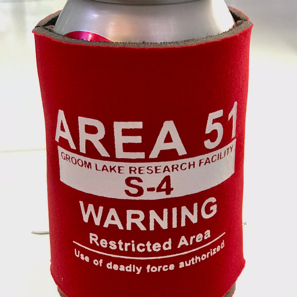 Coozie,Area 51,Red