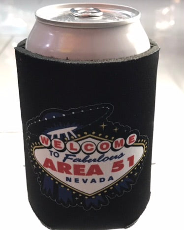 Coozie,Area 51, Black