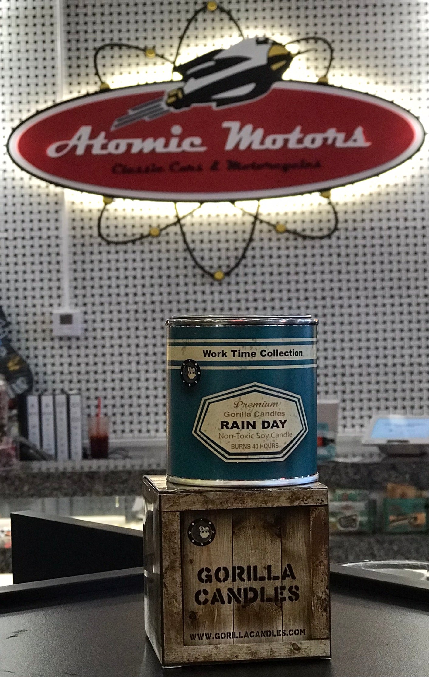 Candle,Rain Day,Gorilla Candles
