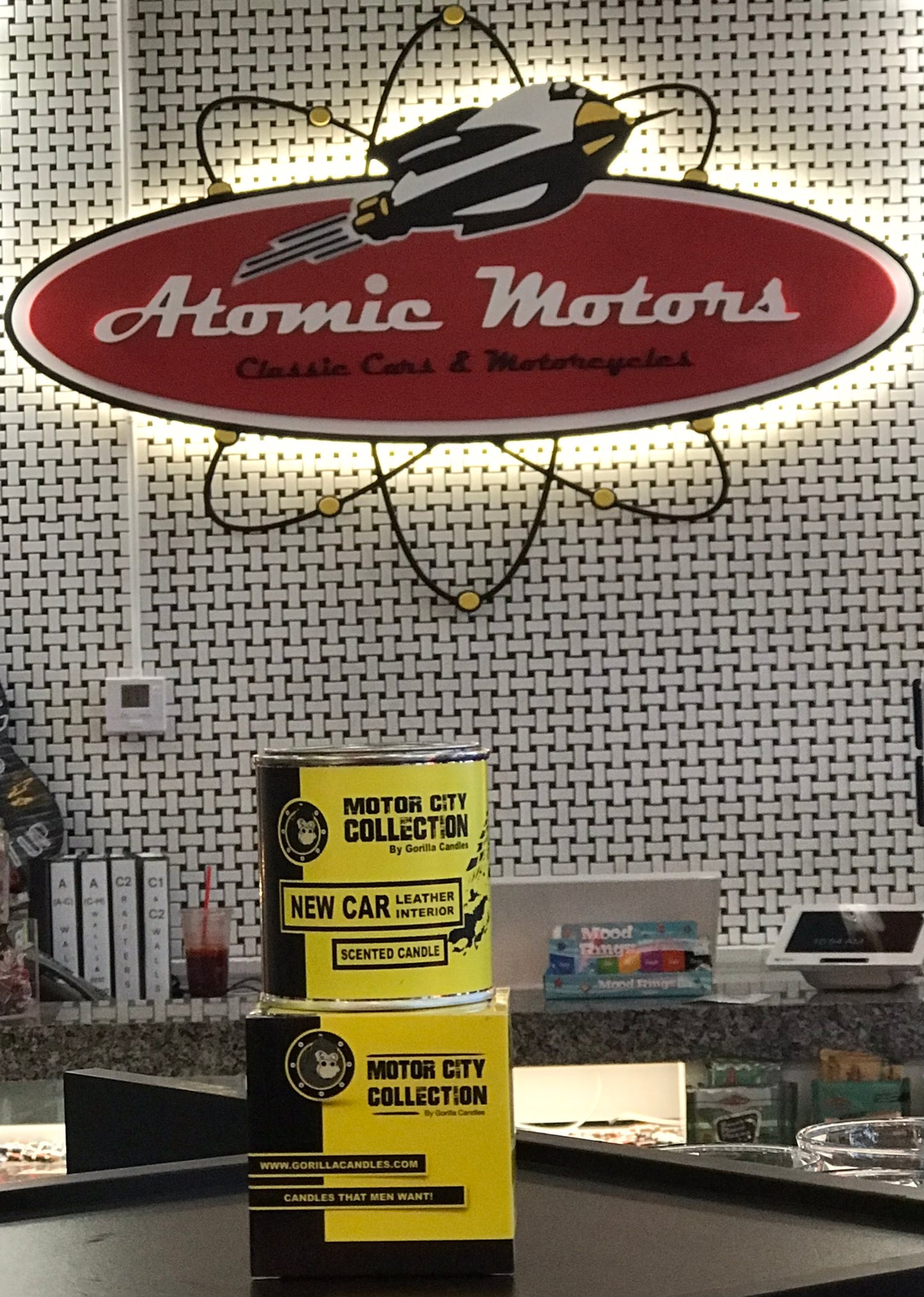 Candle,New Car Leather Interior,Gorilla Candles