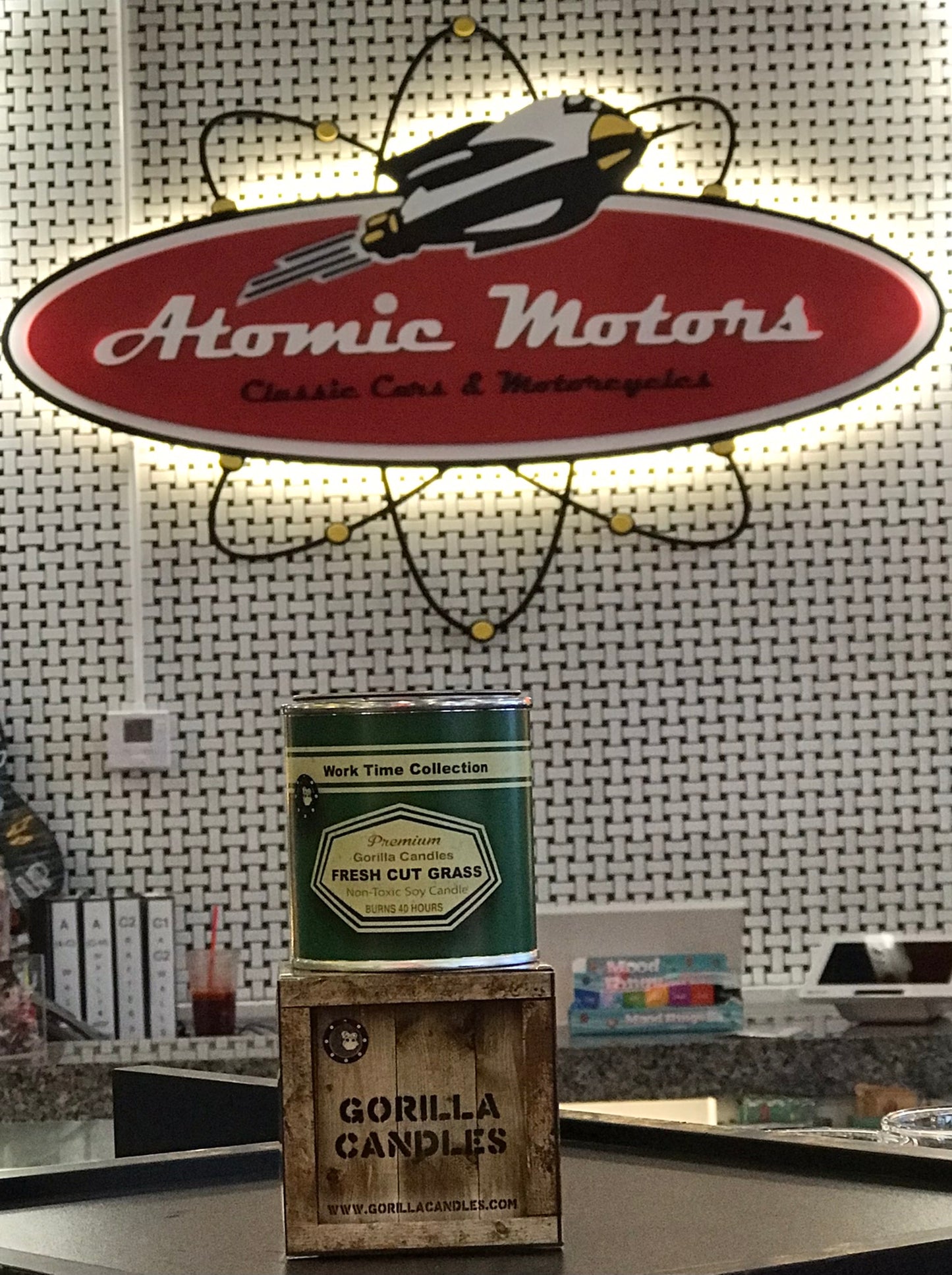 Candle,Fresh Cut Grass,Gorilla Candles