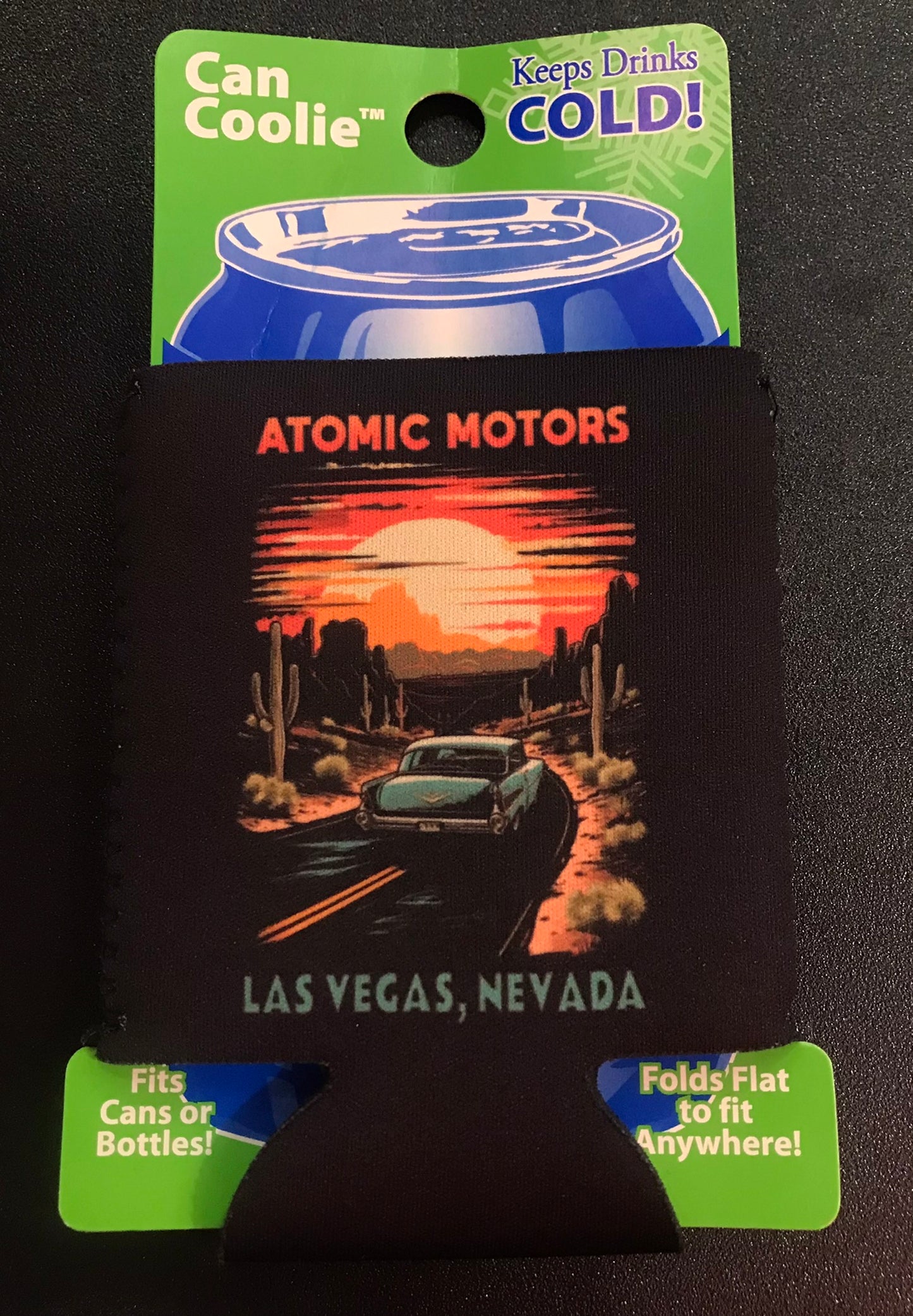 Coozie,Atomic Motors,Dessert Road Trip,Black