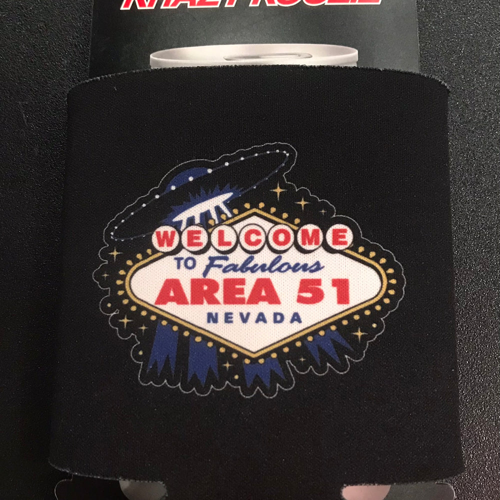 Coozie,Area 51, Black