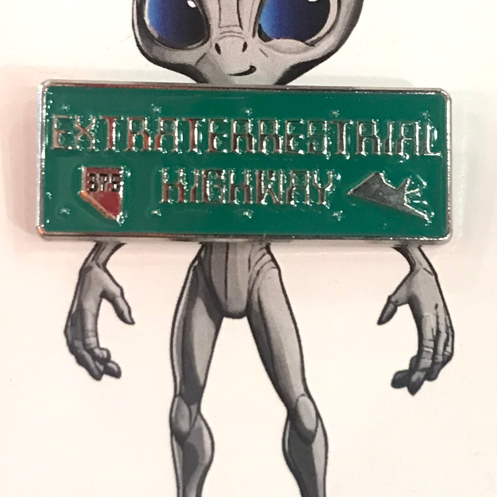 Pin,Extraterrestrial Highway