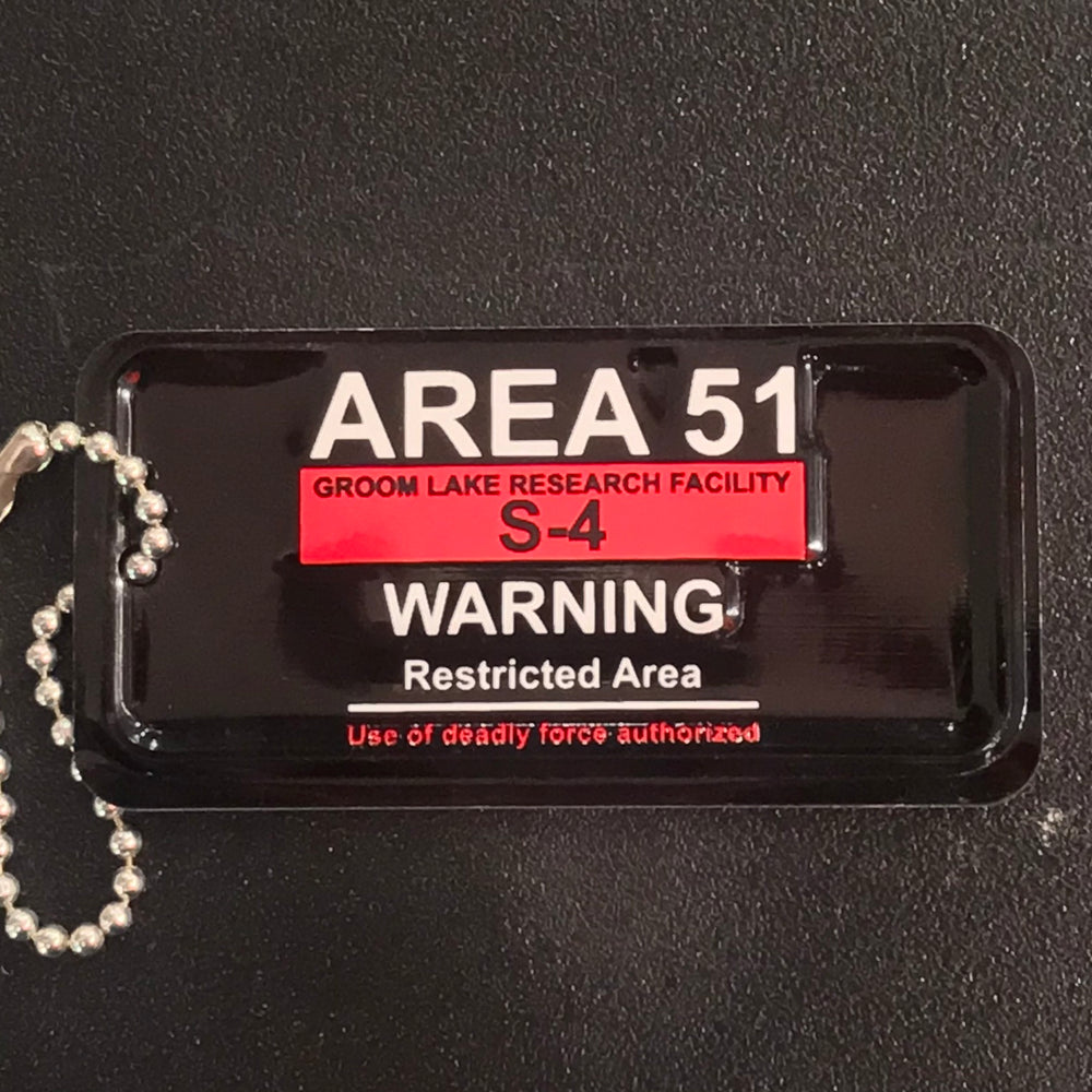 Keychain,Area 51,Key Tag