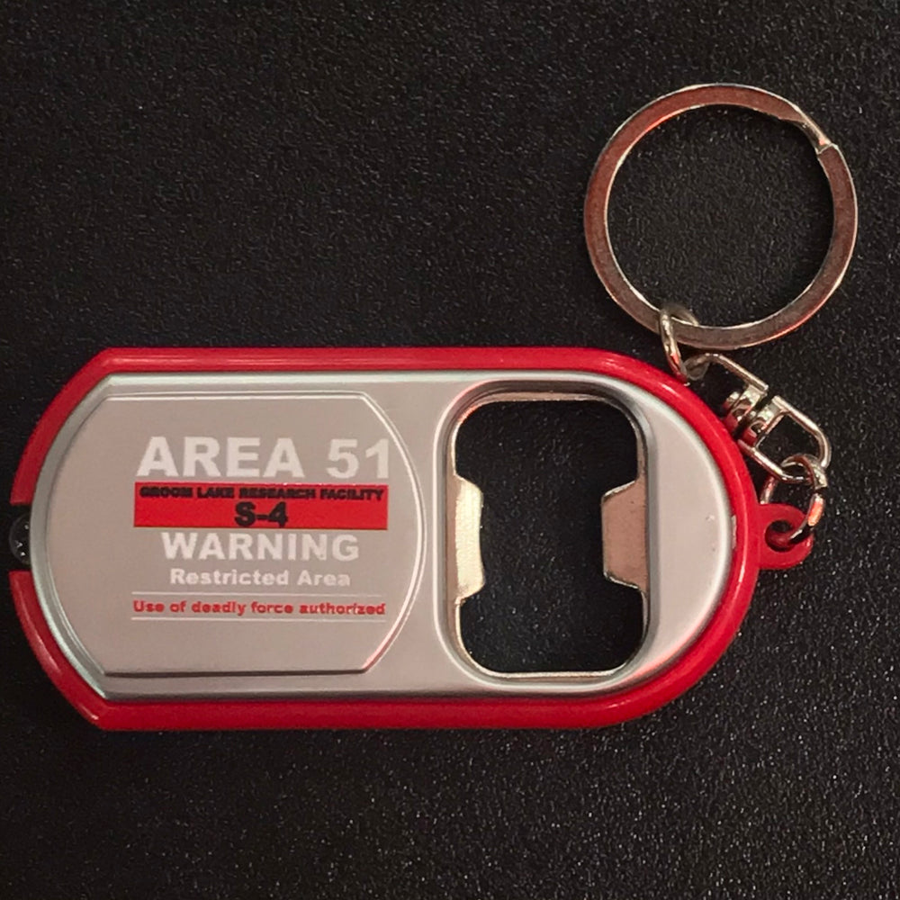 Keychain,Area 51,Bottle Opener