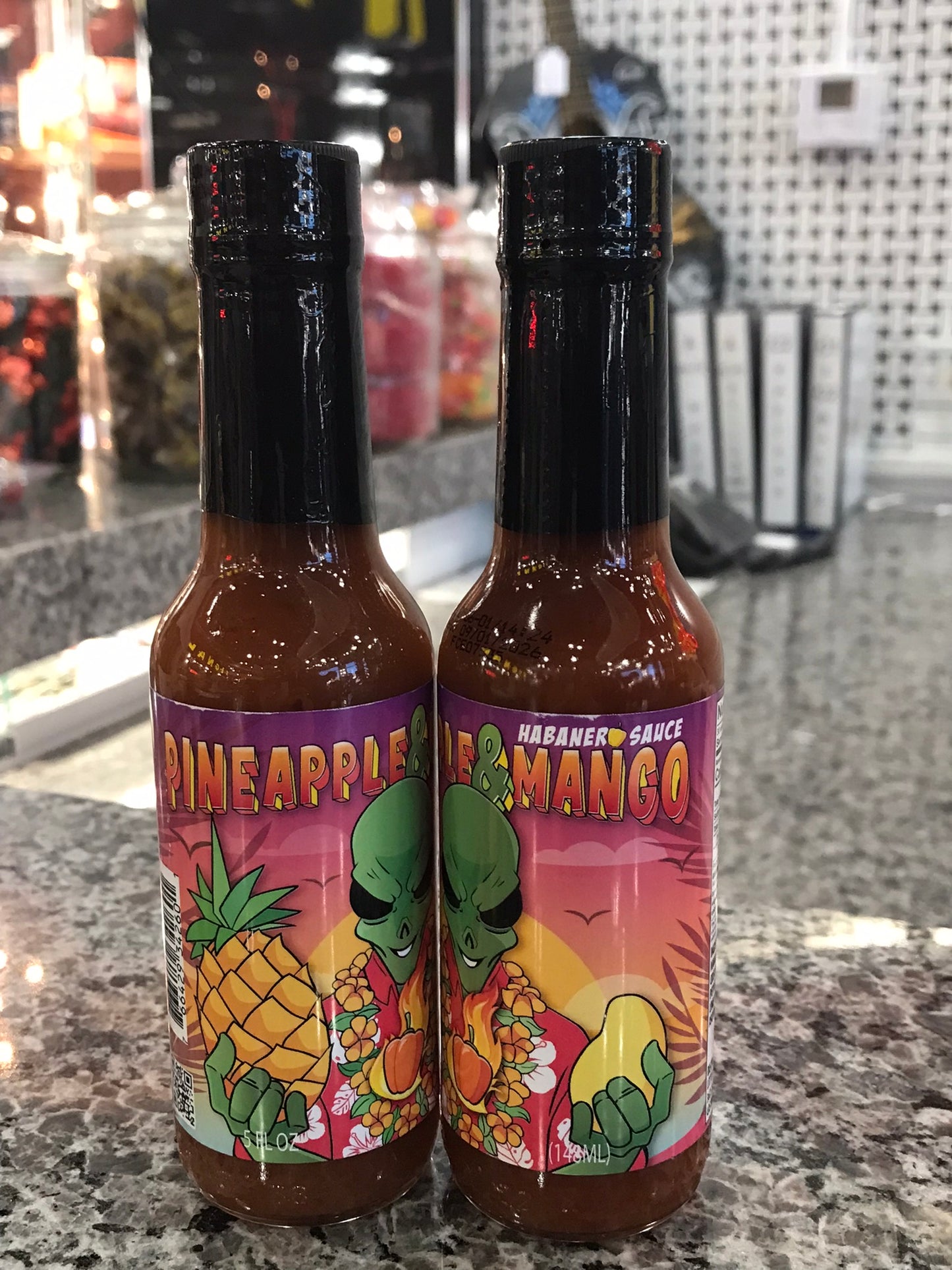 Hot Sauce,Alien Pineapple & Mango