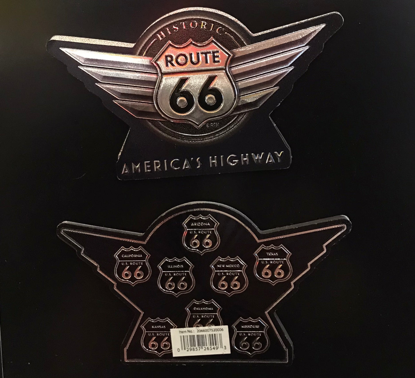 Magnet,Route 66,Double-Sided