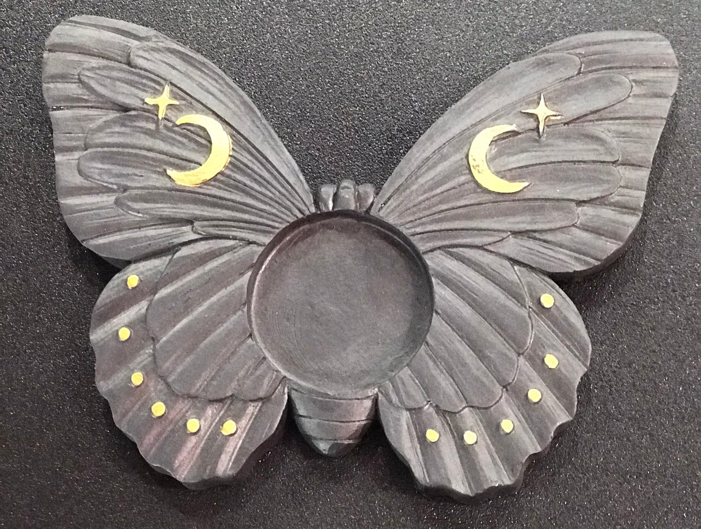 Gifts,Candle Holder,Black Moth