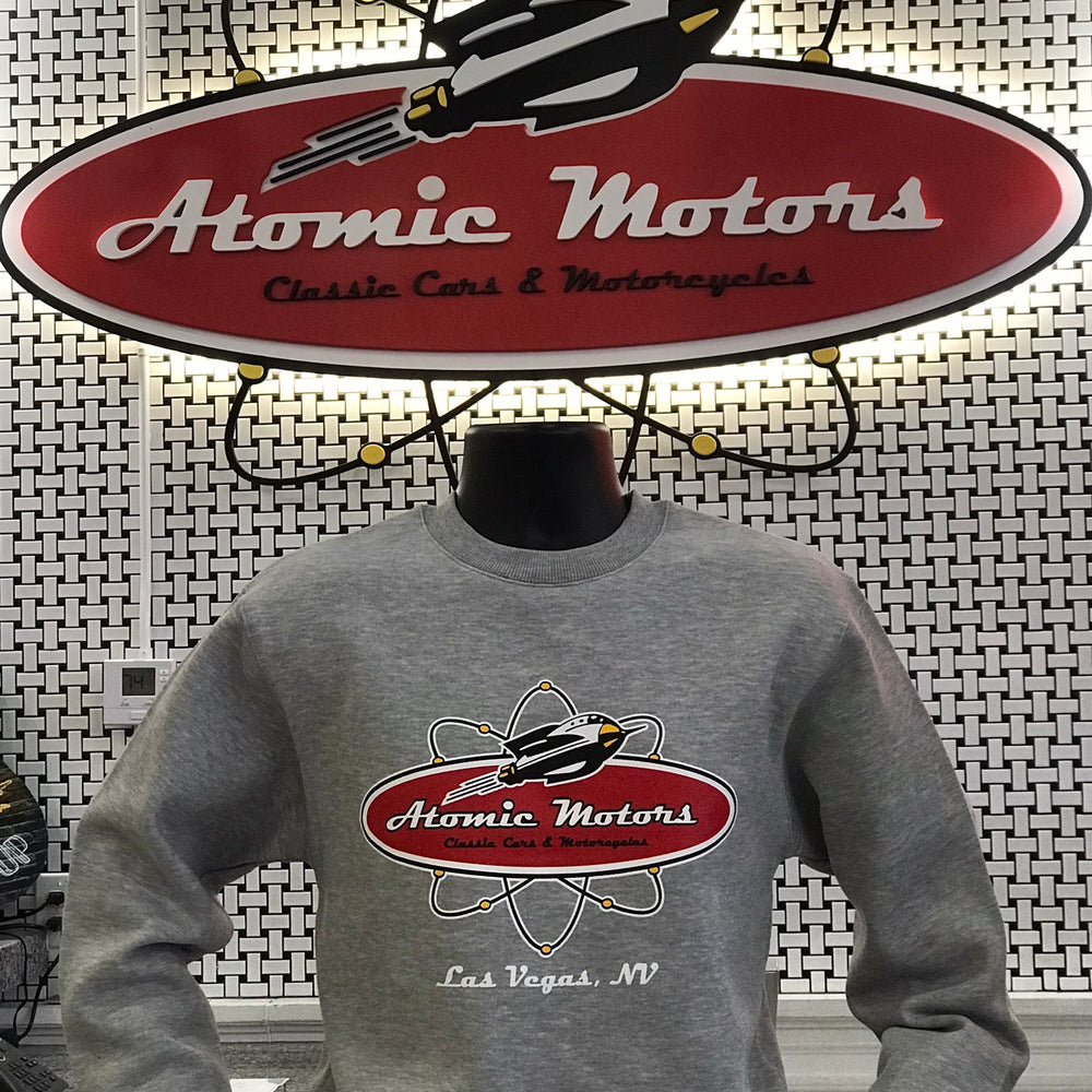 Sweatshirt,Atomic Motors,Heather Grey