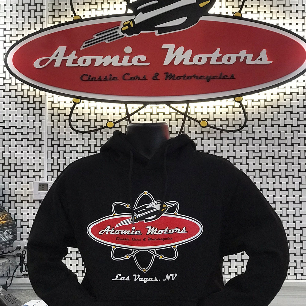 Hoodie,Atomic Motors,Black