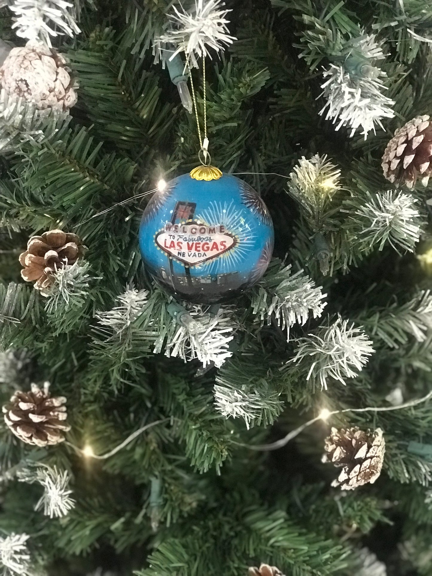 Souvenir,Ornament,Las Vegas Nevada Fireworks