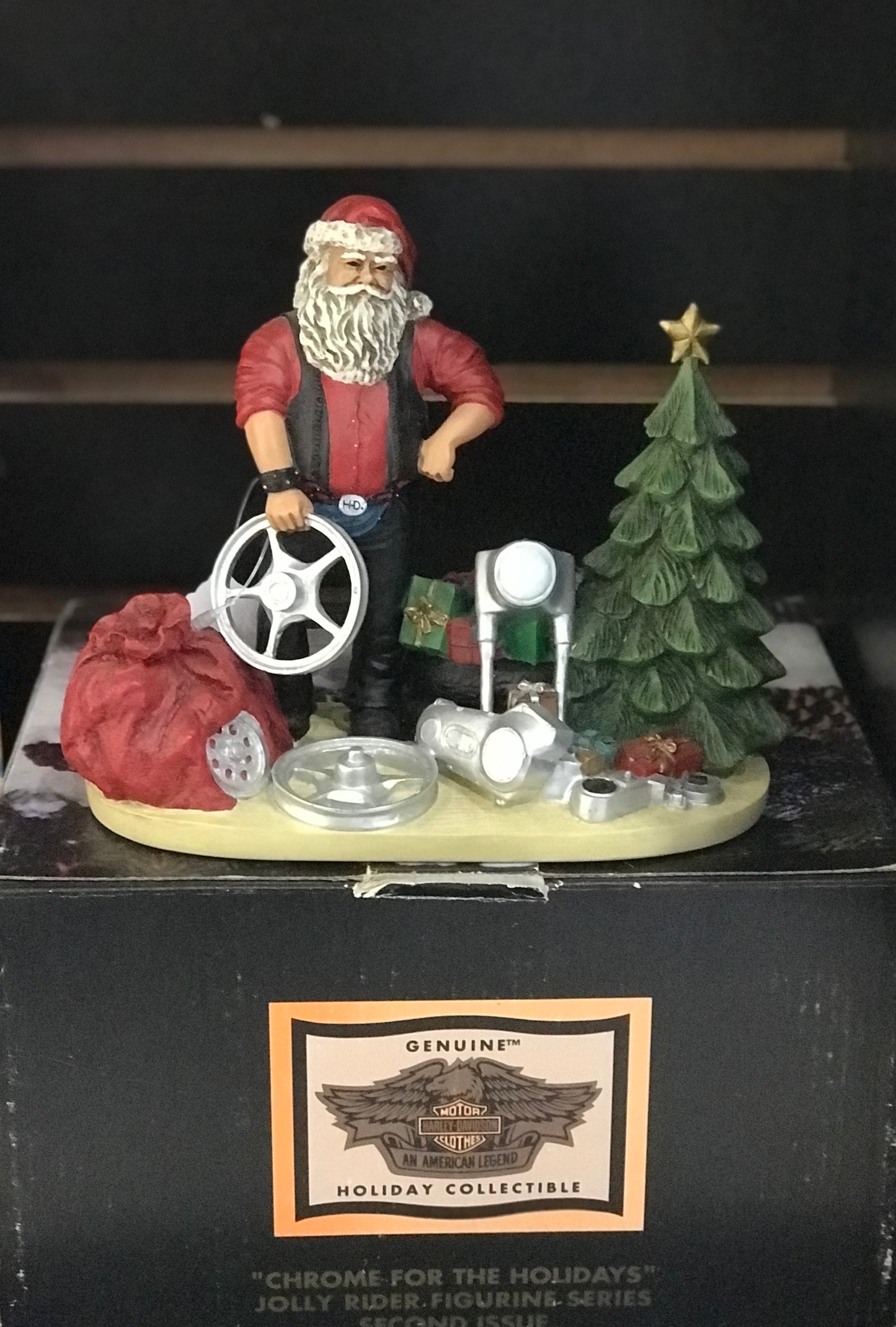 Gifts,Harley-Davidson Jolly Rider Figurine