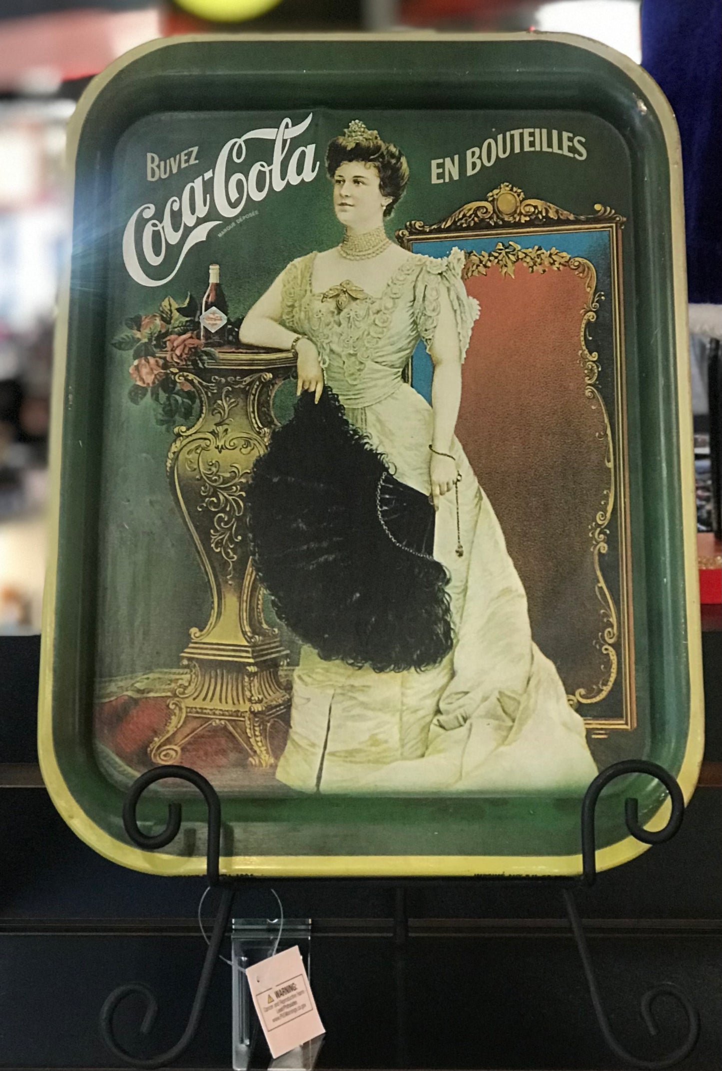 Coca Cola Tray,Green