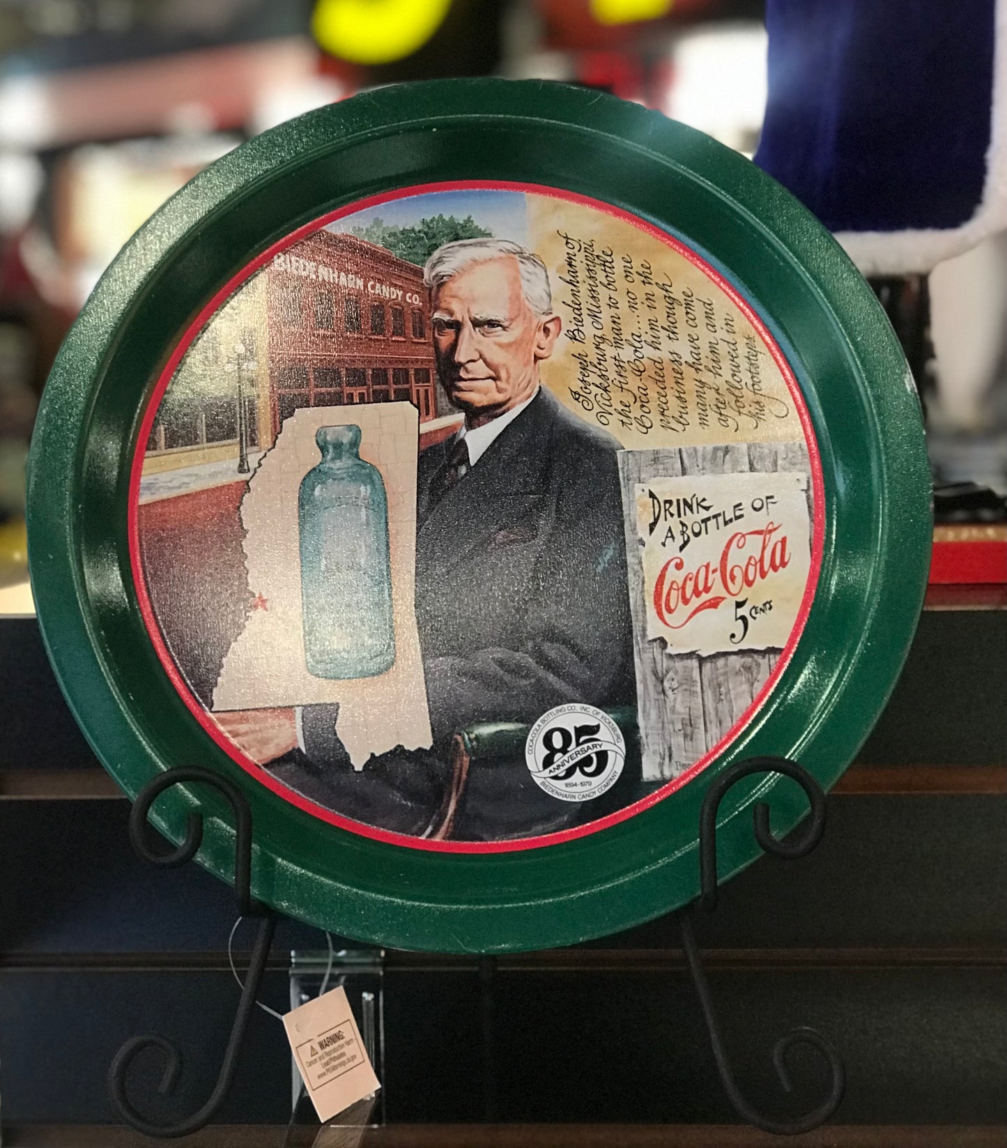 Coca-Cola Tray,Joseph Bidenharn