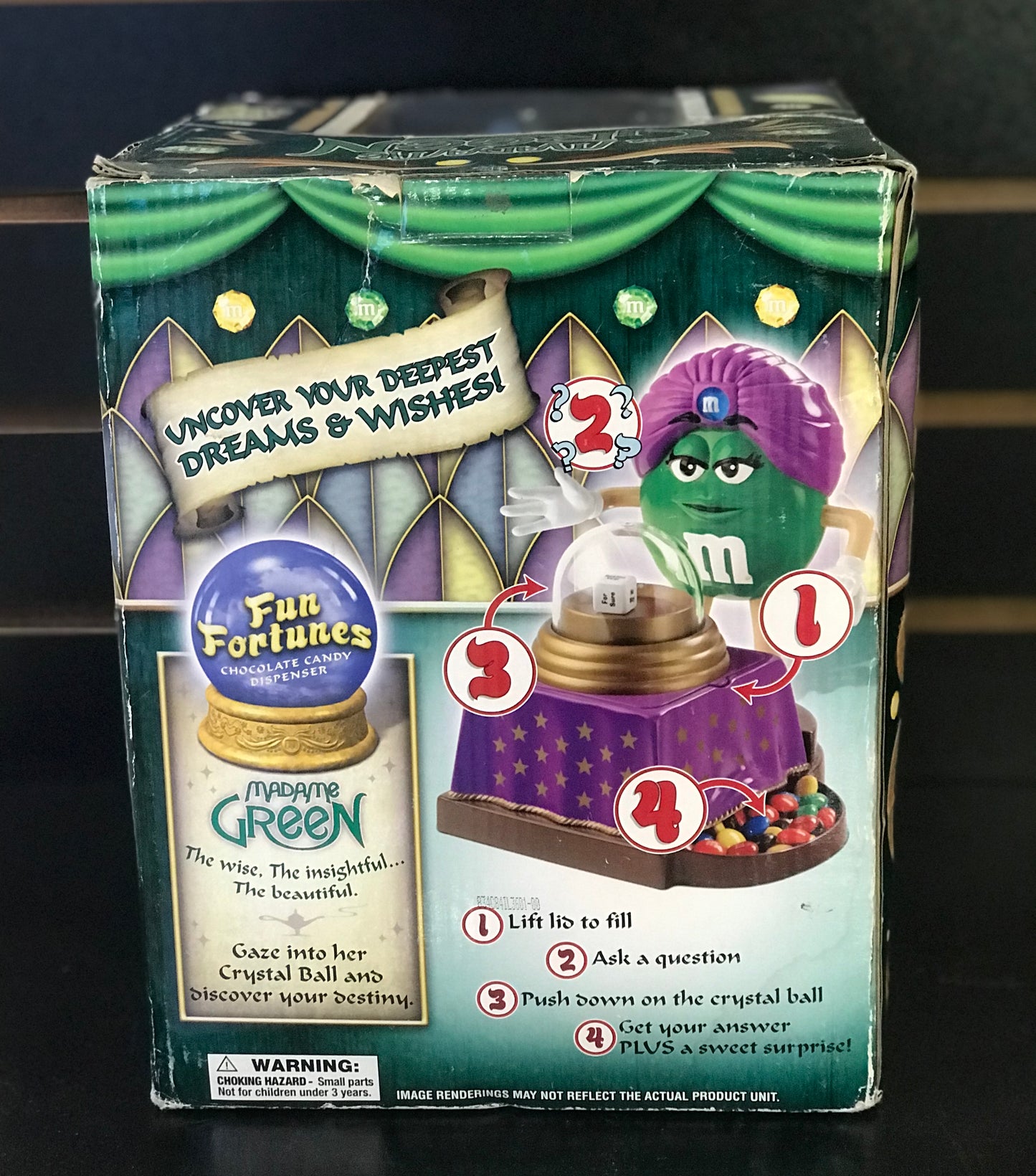 M&M's,Fun fortunes,Candy Dispenser