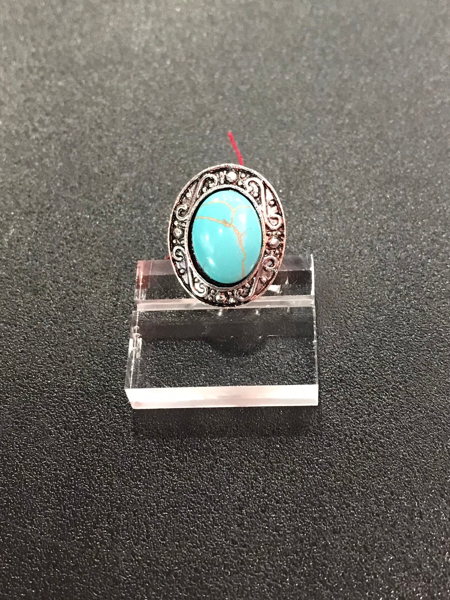 Ring,Vintage-Style,Turquoise