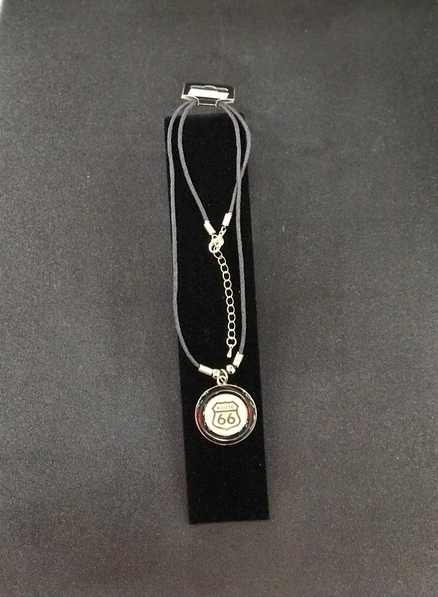 Necklace,Route 66 Pendant
