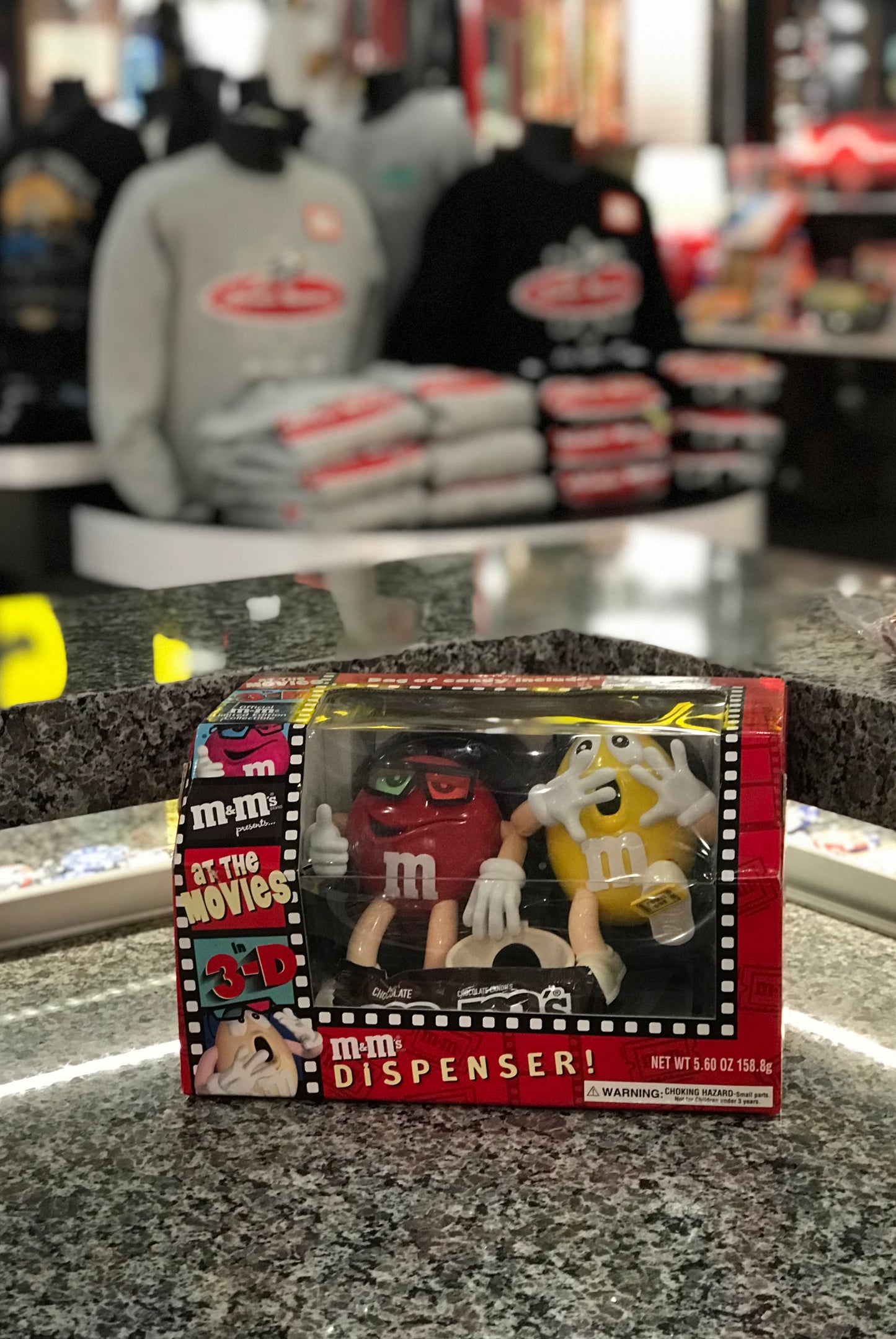 M&M's,At The Movies 3-D,Candy Dispenser