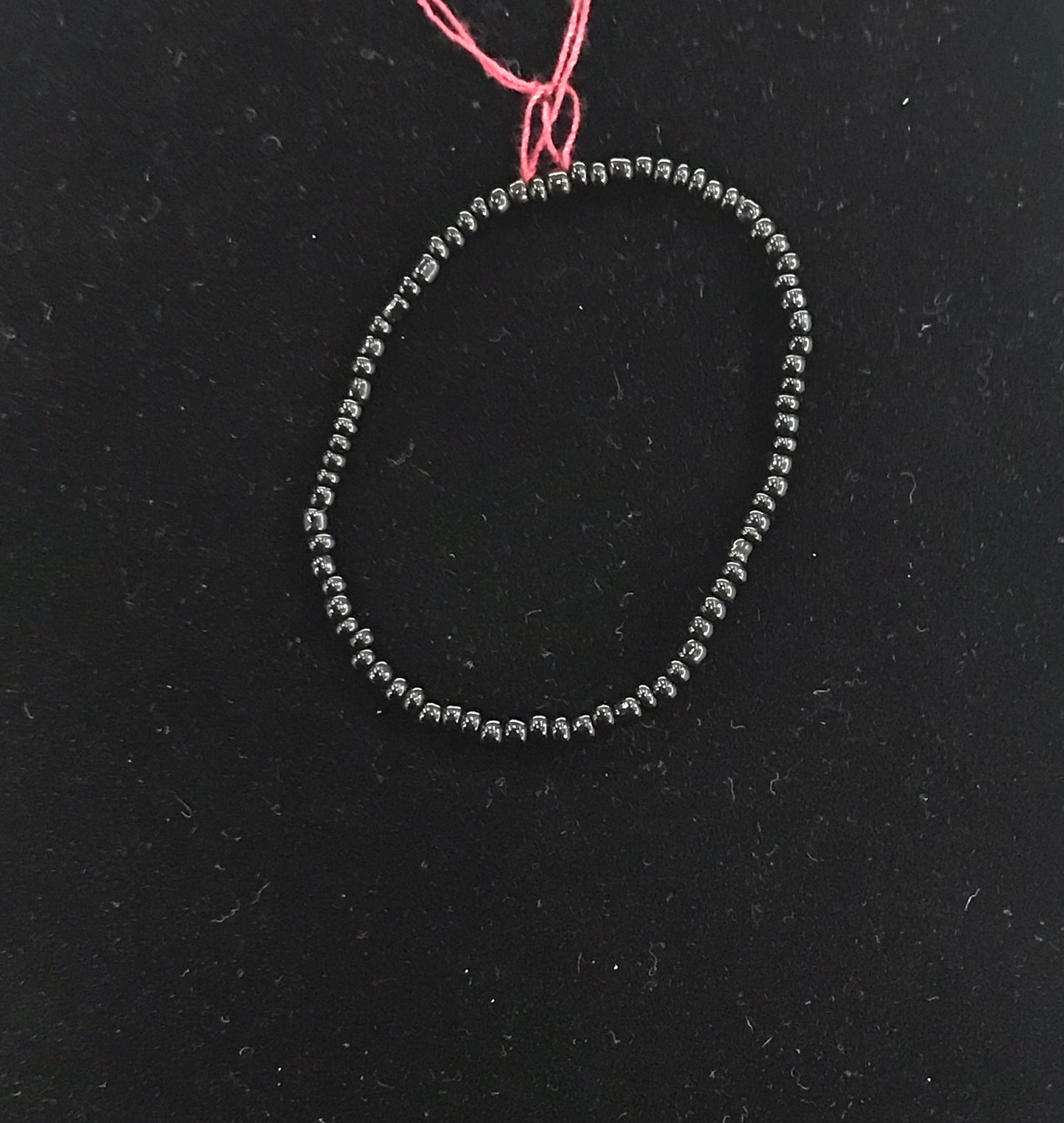 Bracelet,Small Beads,Black