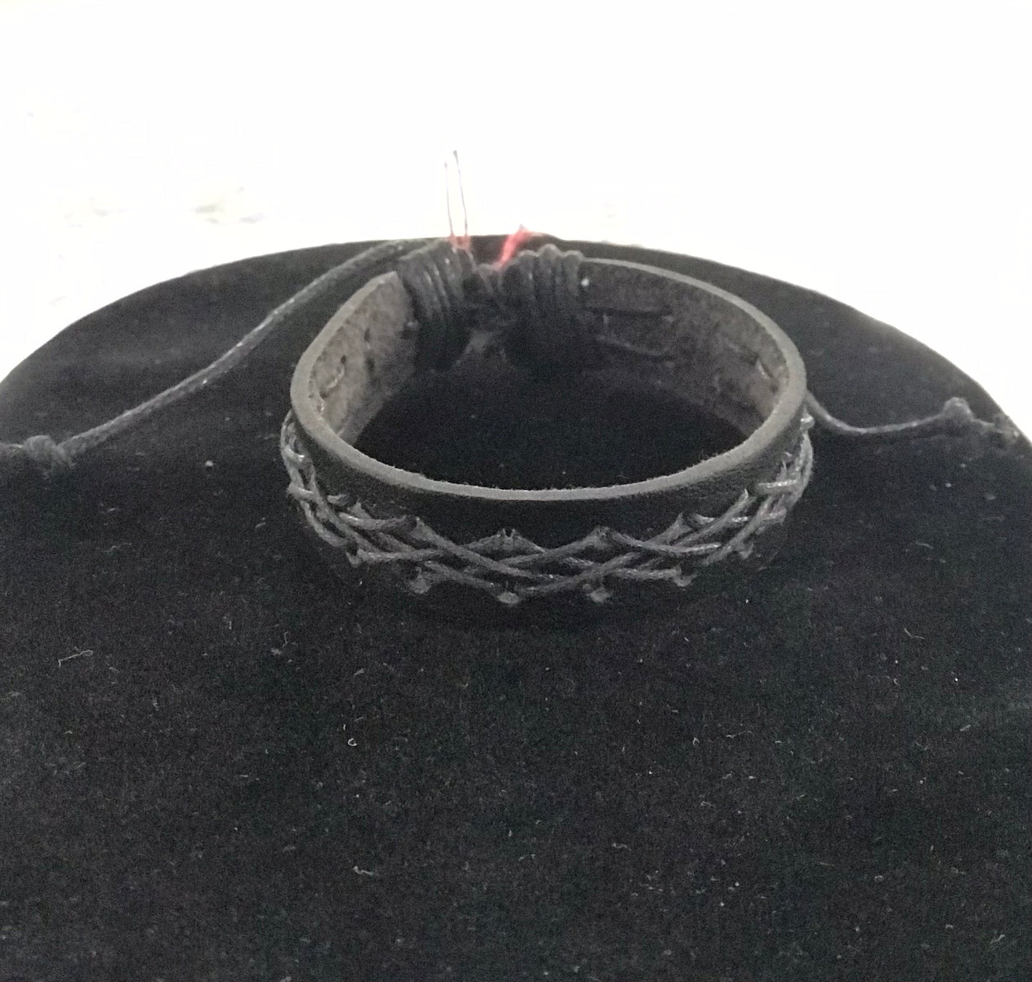 Bracelet,Laced,Leather