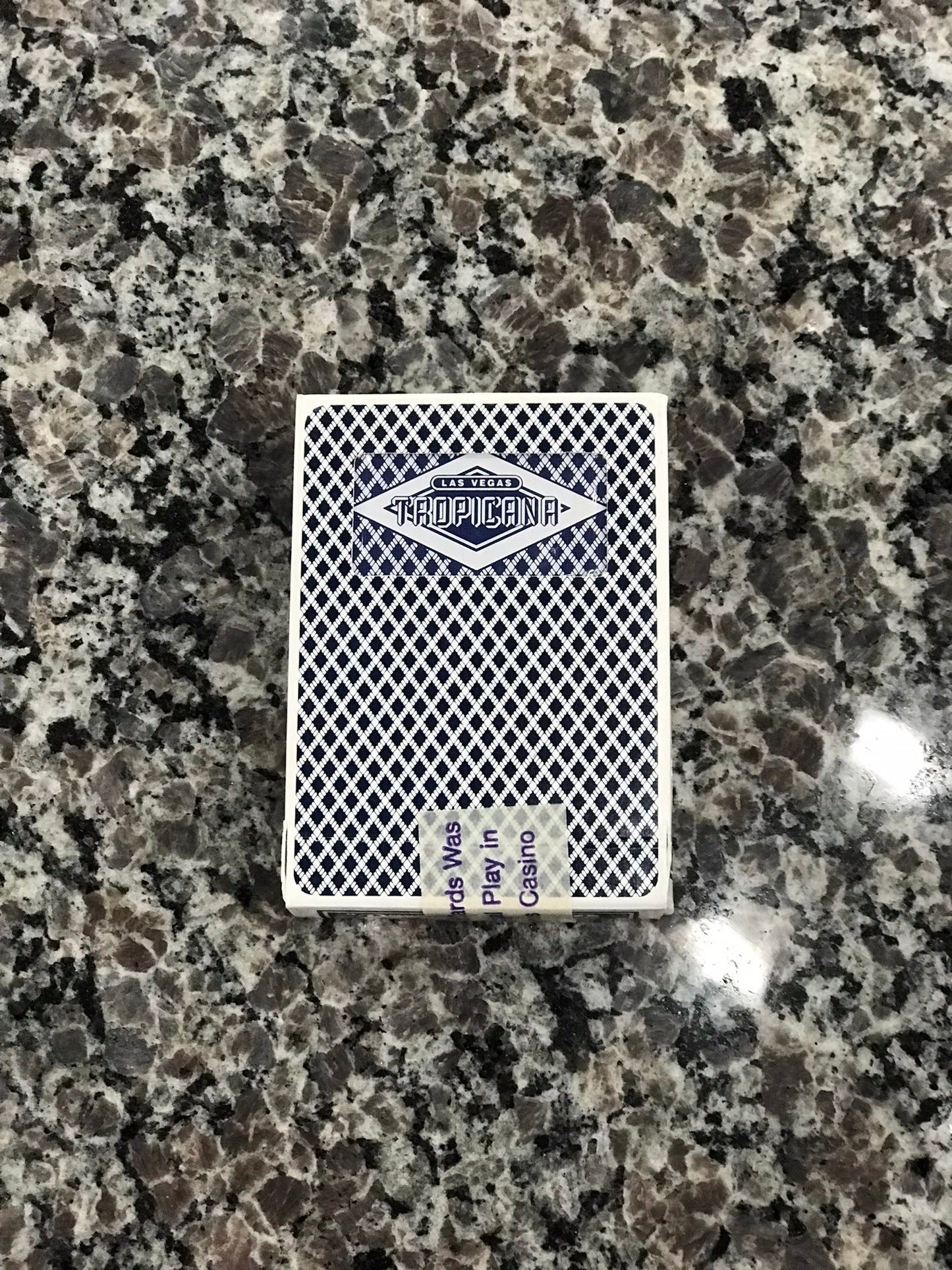 Playing Cards,Tropicana Hotel Tournament,Blue
