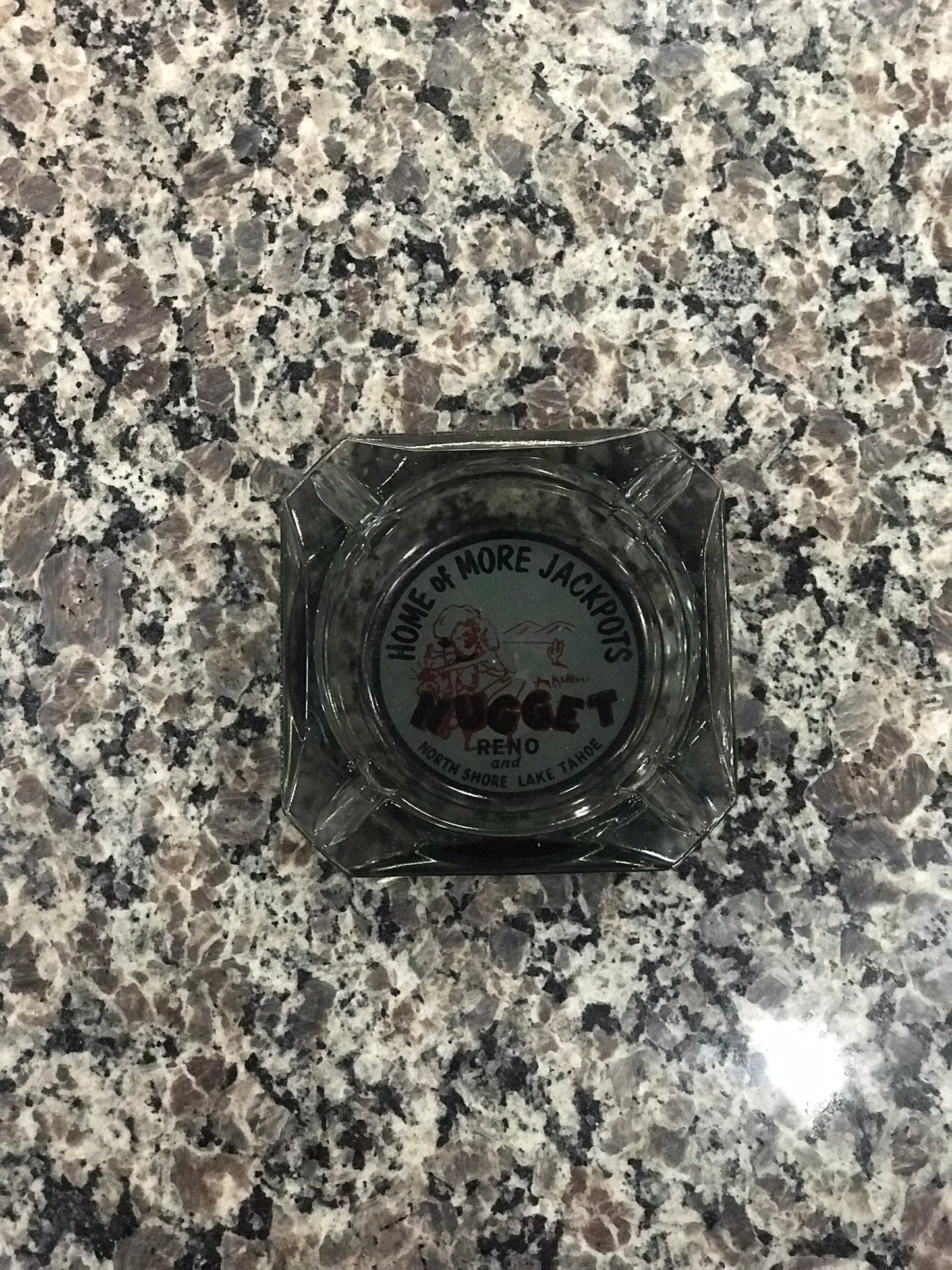 Ashtray,Nugget,Reno and Lake Tahoe