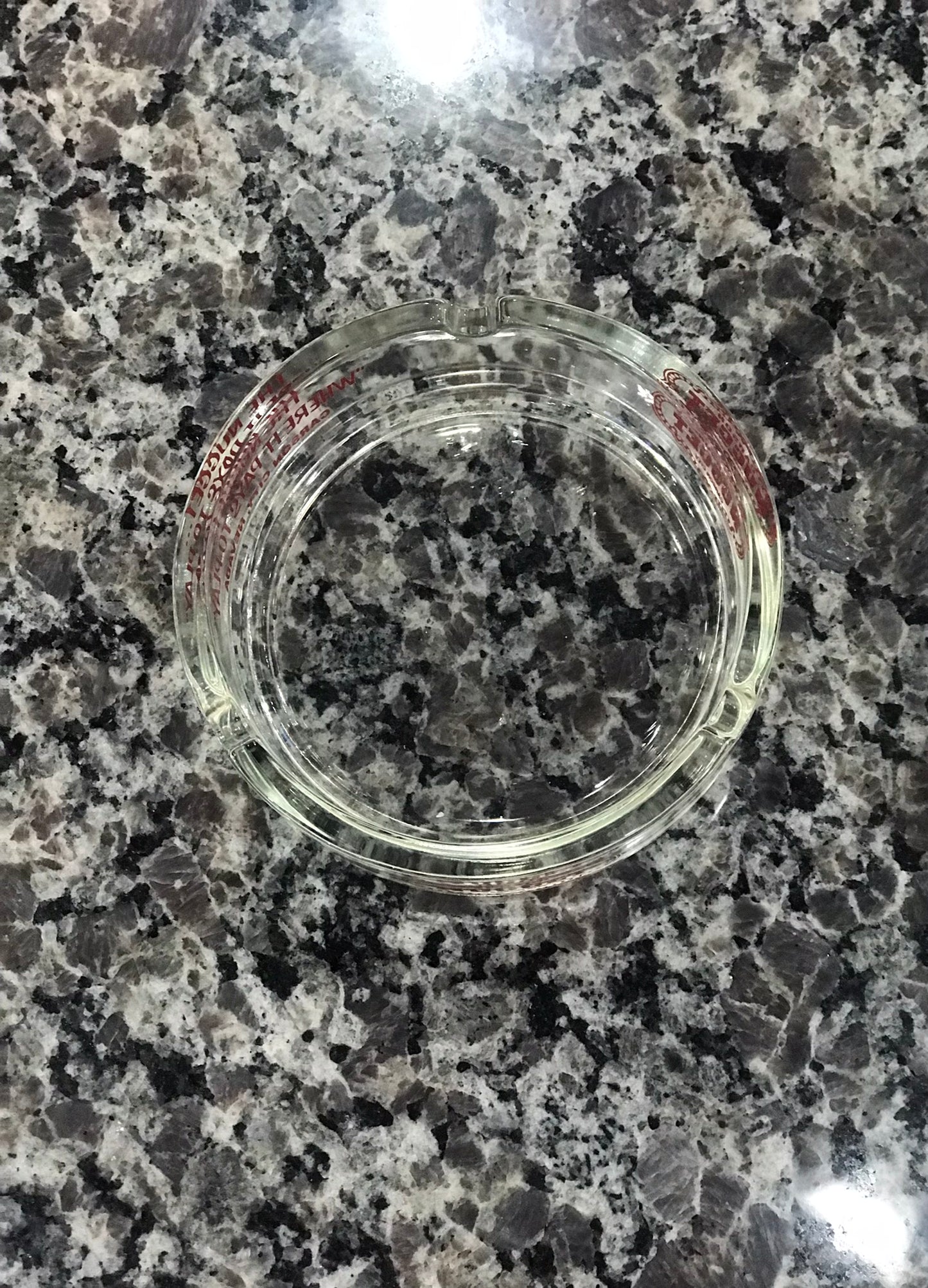 Ashtray,Nugget,Carson CIty,Clear
