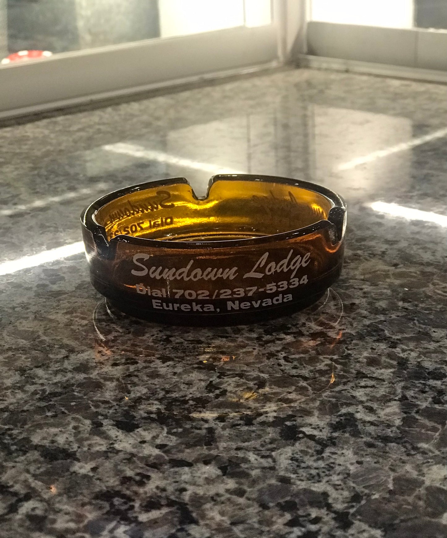 Ashtray,Sundown Lodge,Eureka,NV