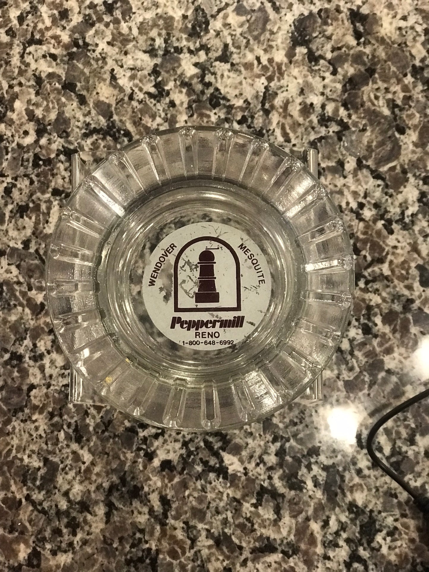 Ashtray,Peppermill,Wendover,Reno and Mesquite