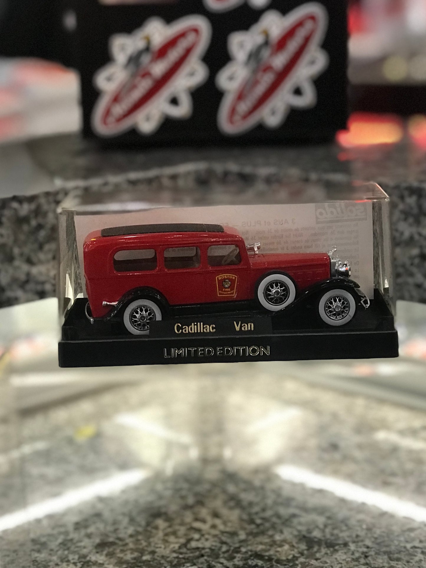 Firetruck,Boston Fire Department,cadillac Van