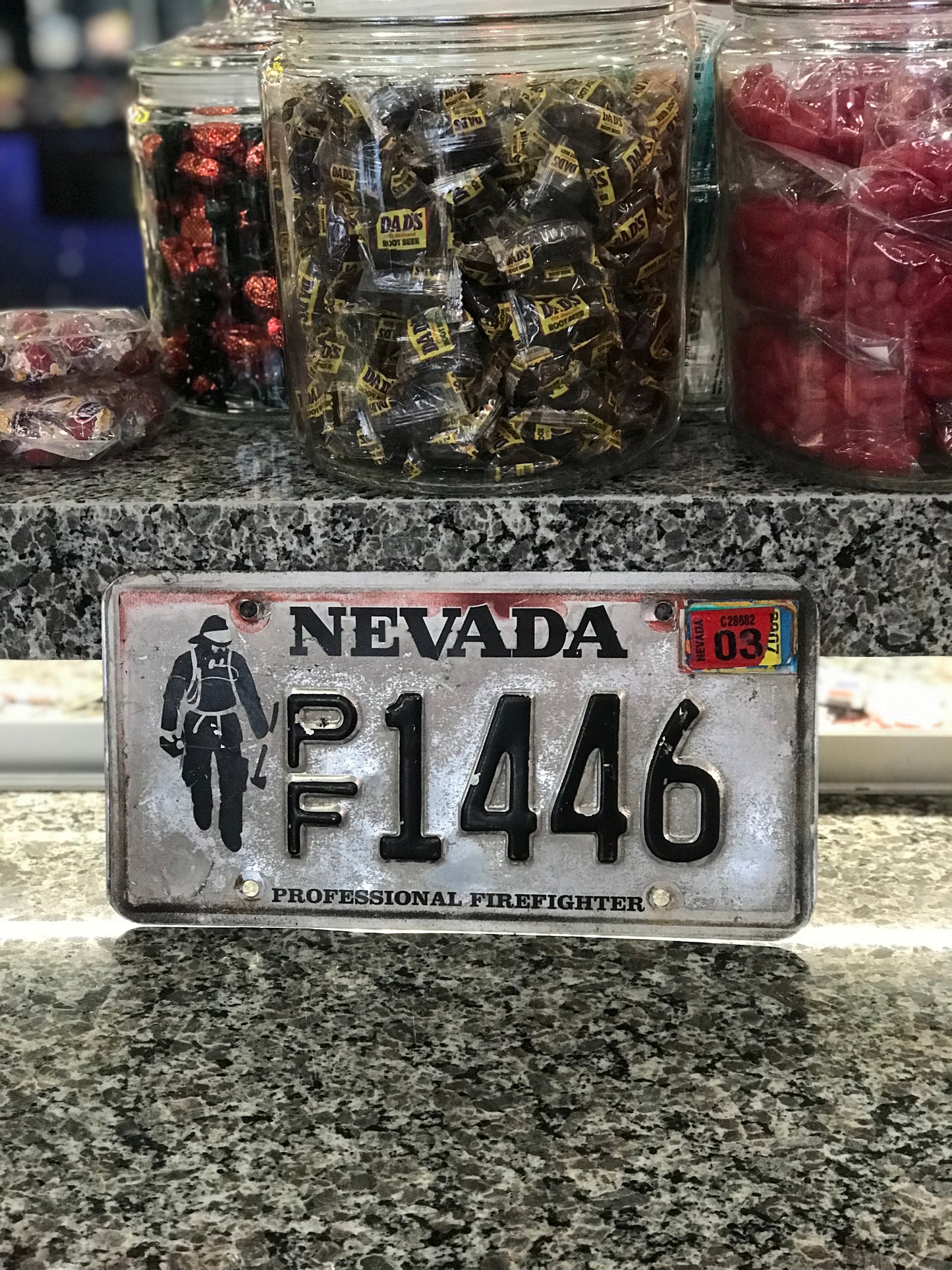 License Plate,Professional Firefighter