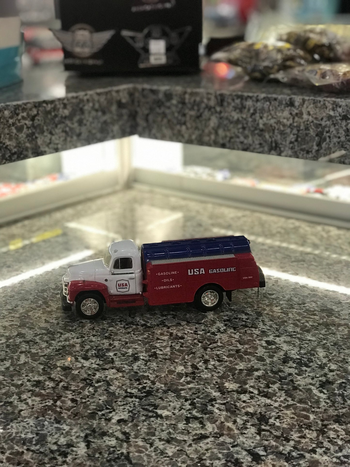 Truck,USA Gasoline Tanker