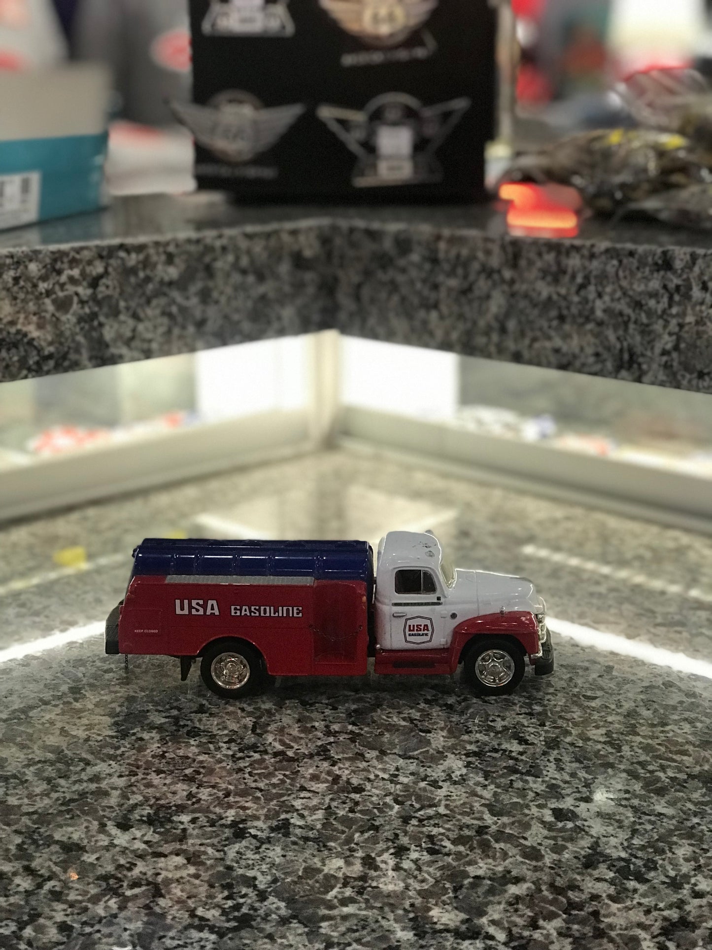 Truck,USA Gasoline Tanker