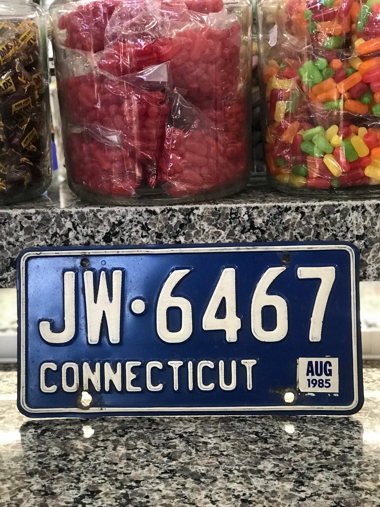 Plate,Connecticut,1985